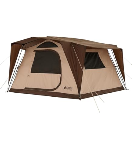 LOGOS ROSY ツールームテント-BJ No.71805566 Amazon.co.jp: Logos 71805566 Rosy 2-Room Tent for 5-6 People